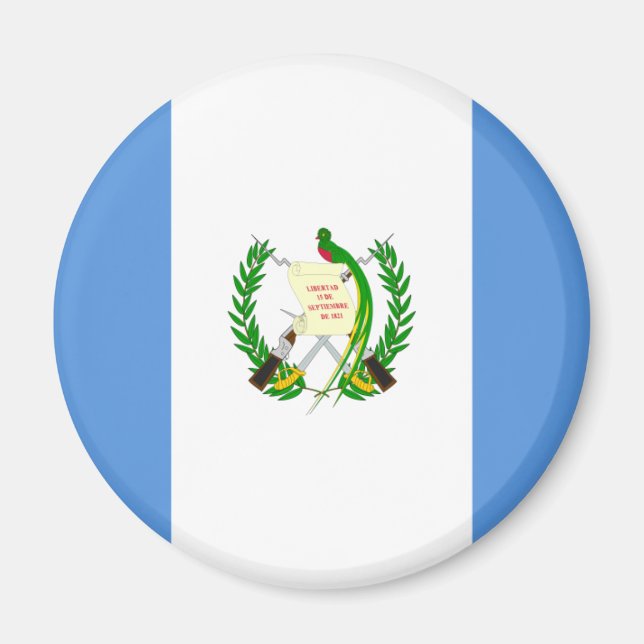 Guatemala Flag GT Magnet (Front)
