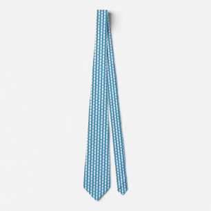 Guatemala Flag Honeycomb Tie