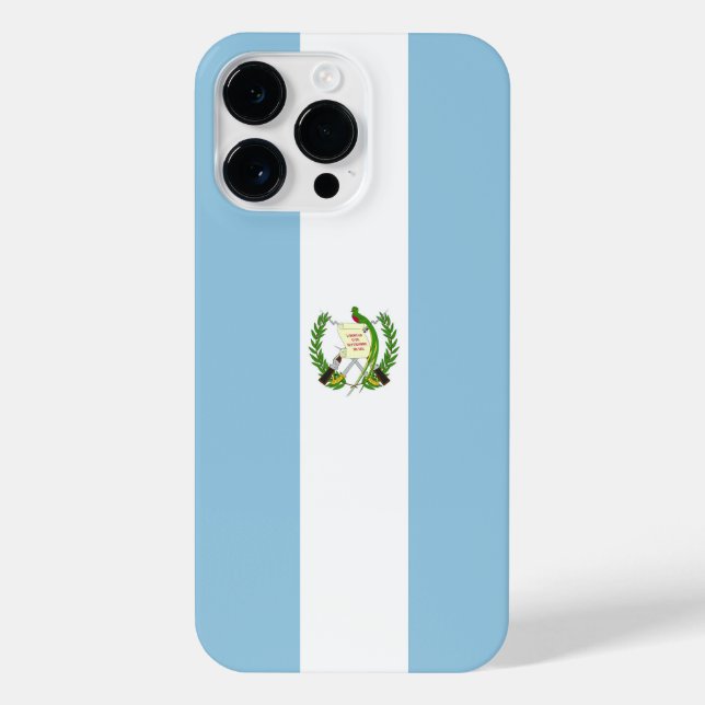 Guatemala flag iPhone case (Back)