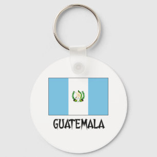Guatemala Flag Key Ring