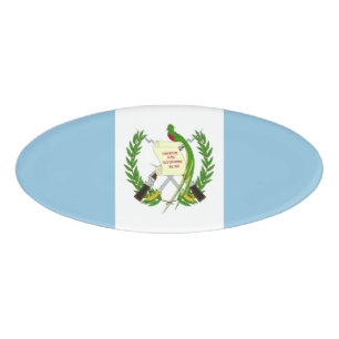 Guatemala flag name tag