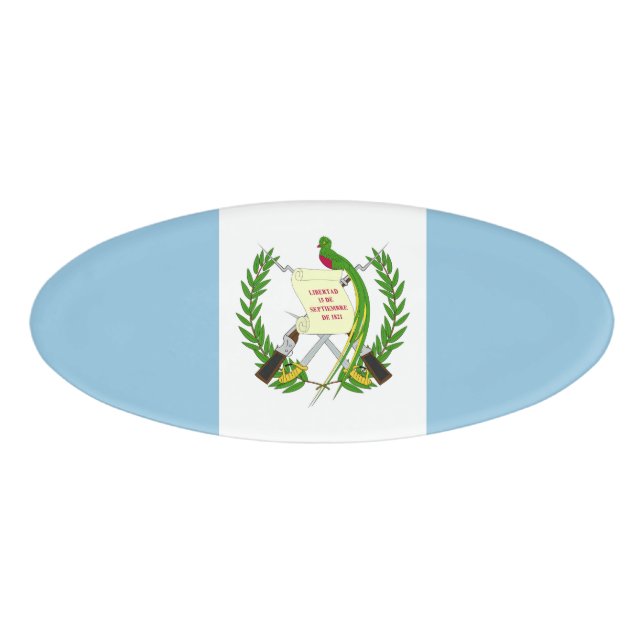 Guatemala flag name tag (Front)