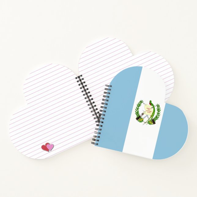 Guatemala flag notebook (Inside)