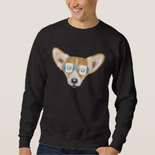 Guatemala Flag Pembroke Welsh Corgi Dog Guatemala  Sweatshirt