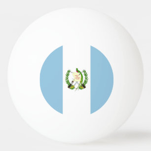 Guatemala flag ping pong ball
