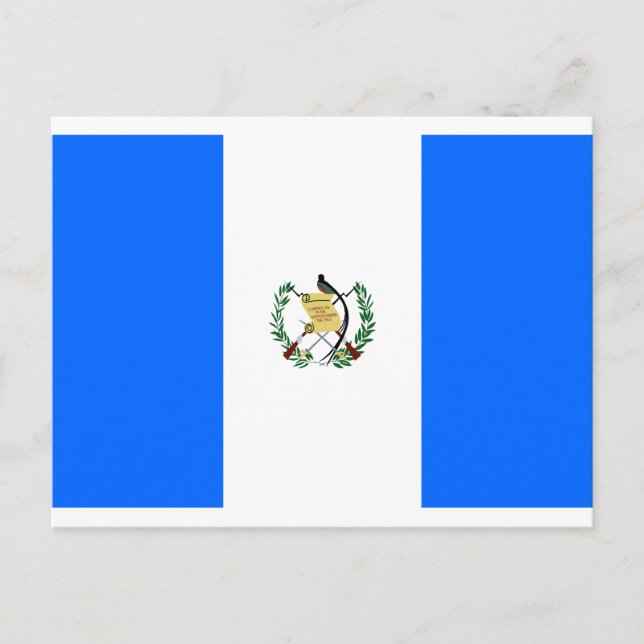 Guatemala Flag Postcard (Front)