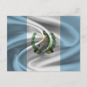Guatemala Flag Postcard