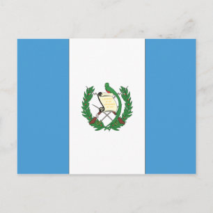 Guatemala Flag Postcard