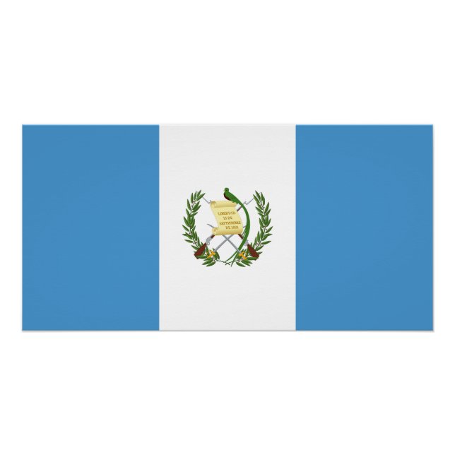 Guatemala Flag Poster (Front)