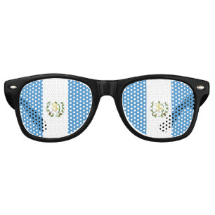 Guatemala flag retro sunglasses