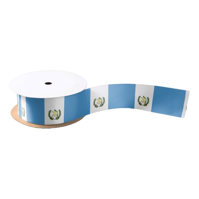 Guatemala Flag Satin Ribbon (Spool)