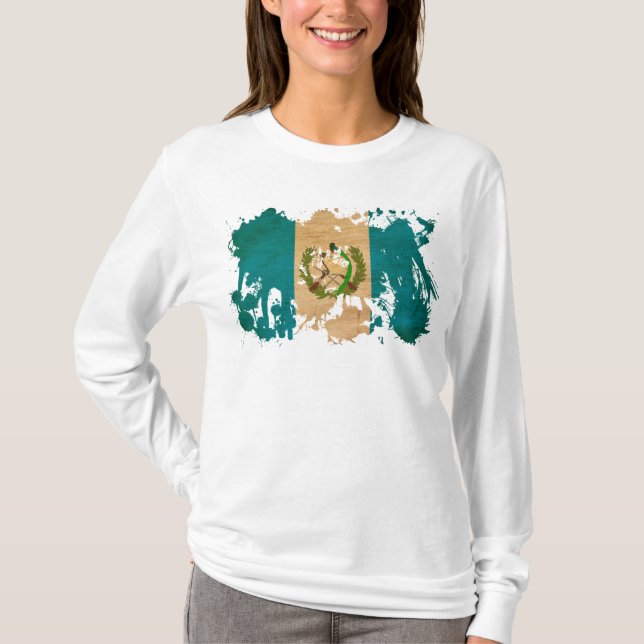 Guatemala Flag T-Shirt (Front)