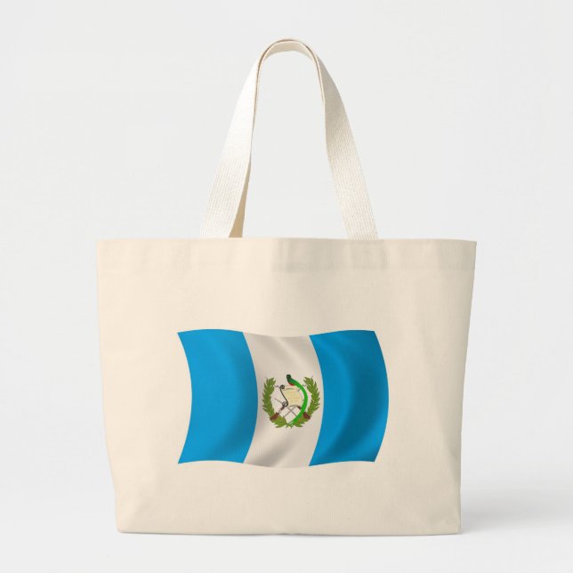 Guatemala Flag Tote Bag (Front)
