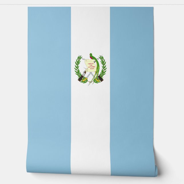 Guatemala flag wallpaper (Unrolling)