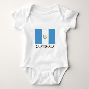 Guatemala (Guatemalan) Flag Baby Bodysuit