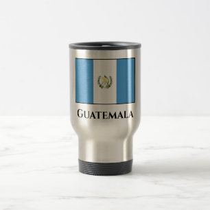 Guatemala (Guatemalan) Flag Travel Mug