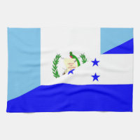 guatemala honduras half flag symbol