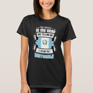 Guatemala In My Head T-Shirt