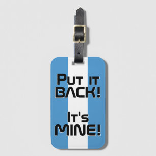 Guatemala National Flag Funny Patriotic Luggage Tag