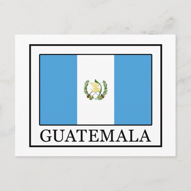 Guatemala Postcard (Front)