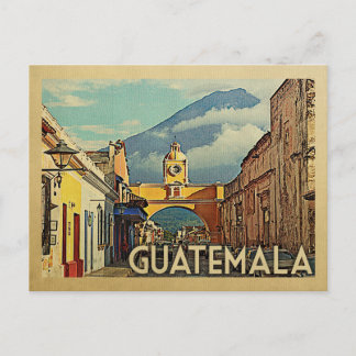 Guatemala Postcard Vintage Travel