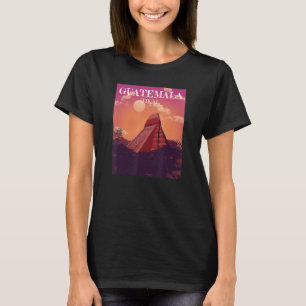Guatemala Proud Hispanic Volcano Tikal Vintage Gua T-Shirt