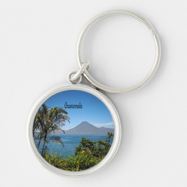 Guatemala, scenic photograph, key ring (Front)