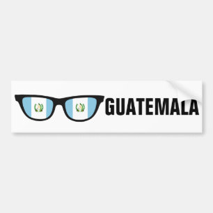 Guatemala Shades custom text & colour Bumper Sticker