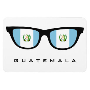 Guatemala Shades custom text & colour magnet