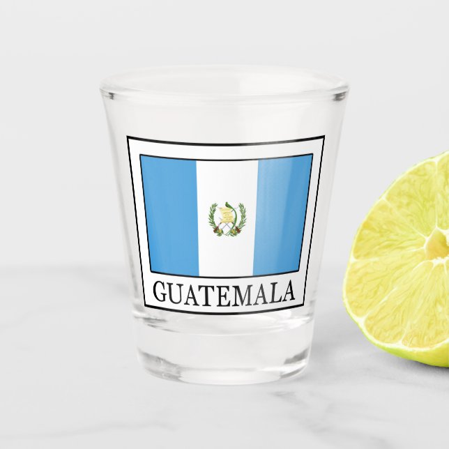 Guatemala Shot Glass (Front)