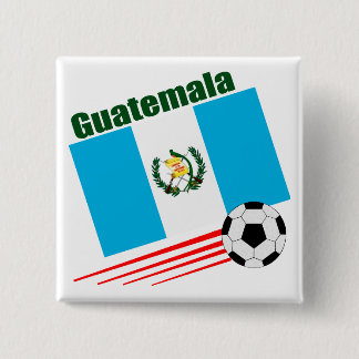 Guatemala Soccer Team 15 Cm Square Badge