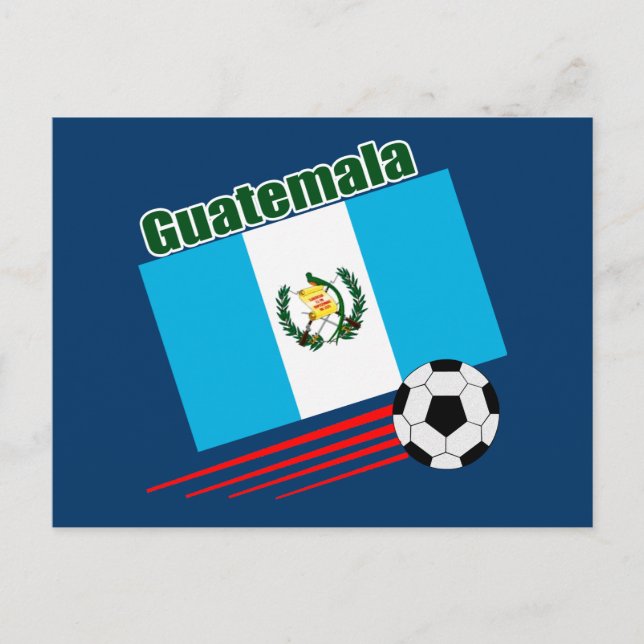 Guatemala Soccer Team Postcard (Front)