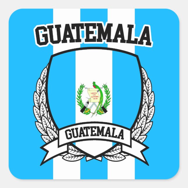 Guatemala Square Sticker (Front)