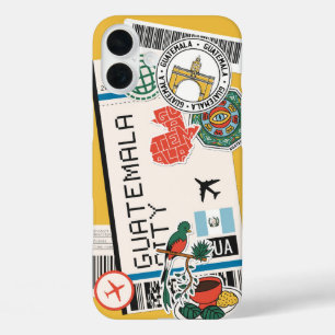Guatemala to Pereira Travel Stamp Phone Case