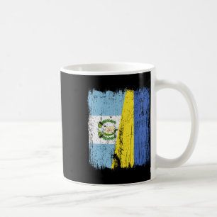 Guatemala Ukraine Half Flag Guatemalan Ukrainian H Coffee Mug