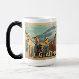 Guatemala Vintage Travel Magic Mug