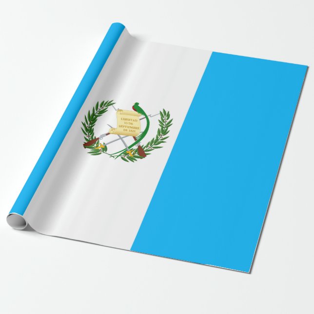 Guatemala Wrapping Paper (Unrolled)