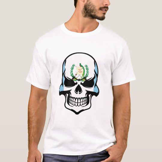 Guatemalan Flag Skull T-Shirt