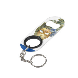 "Guatemalan Masks" Stainless Steel Bottle Opener