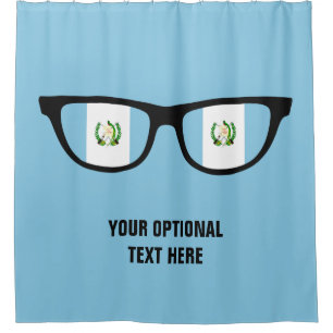Guatemalan Shades custom shower curtain