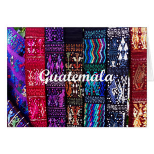 Guatemalan textile designs.