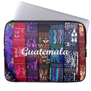 Guatemalan textile designs. laptop sleeve