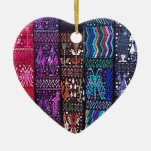 Guatemala's beautiful design ceramic tree decoration