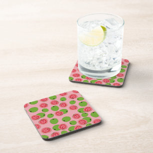 Guava Fruit Pattern   Coaster