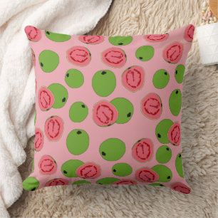 Guava Fruit Pattern   Cushion