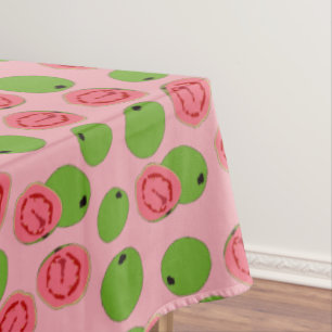 Guava Fruit Pattern Tablecloth