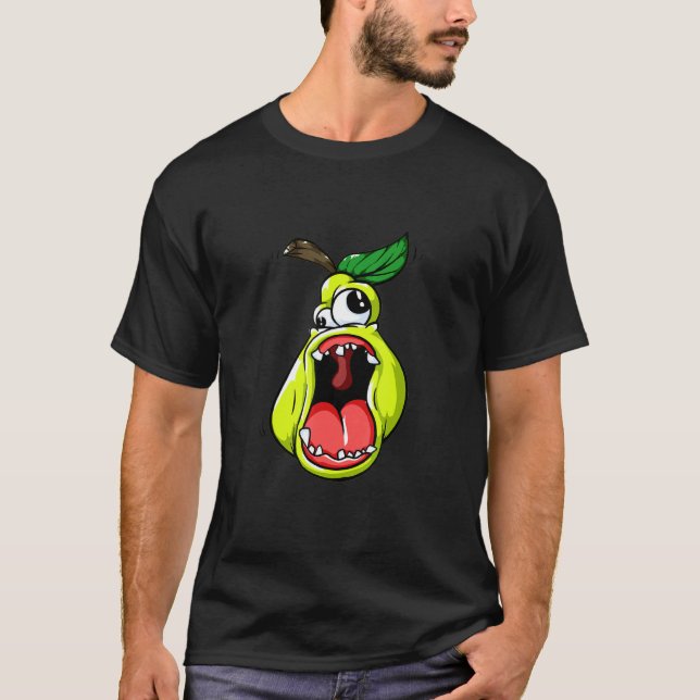 Guava Opens Mouth Fun T-Shirt (Front)