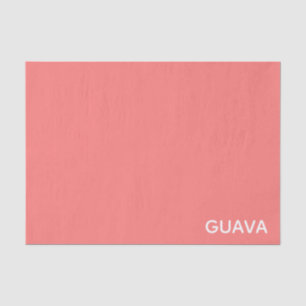 Guava pink colour name tissue paper