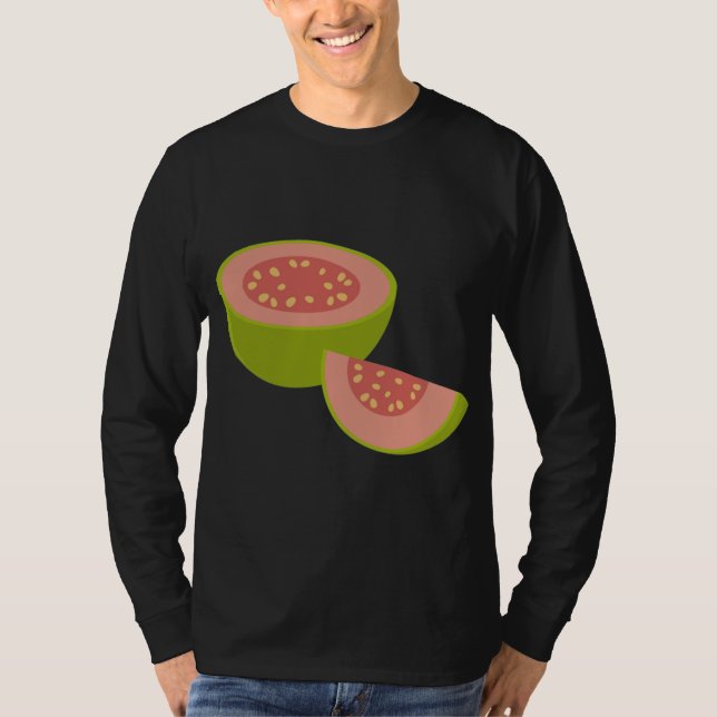 Guava Summer Fruit T-Shirt (Front)