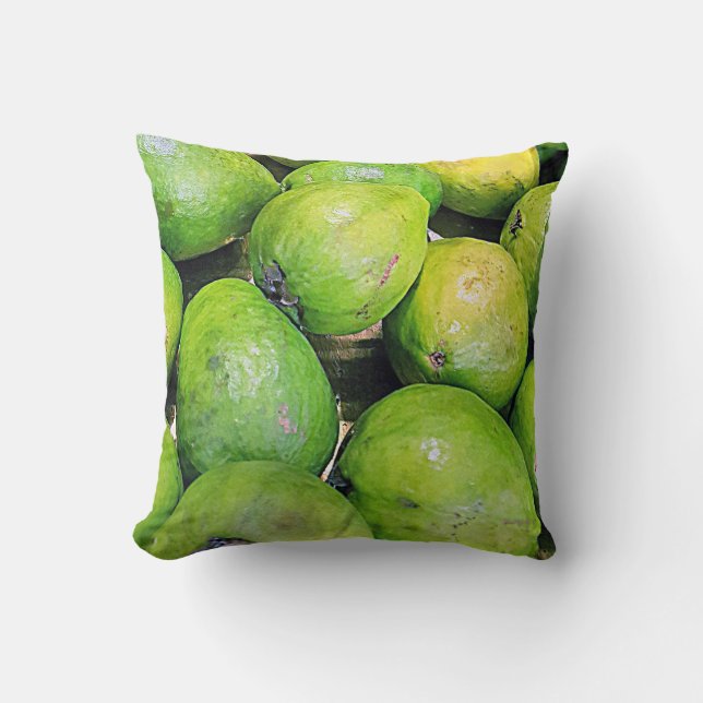 Guava Throw Pillow (Front)